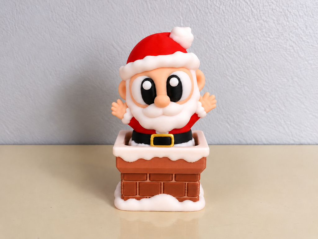 Santa in Chimney Clicker