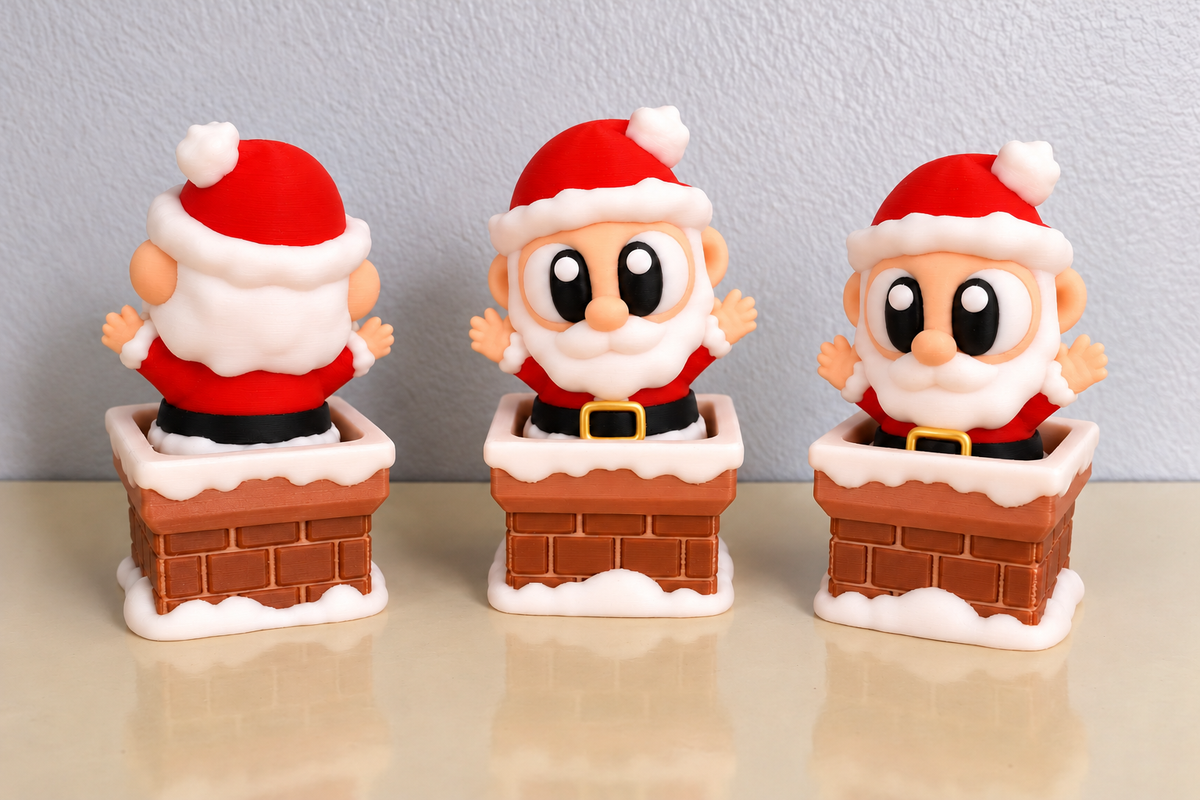 Santa in Chimney Clicker