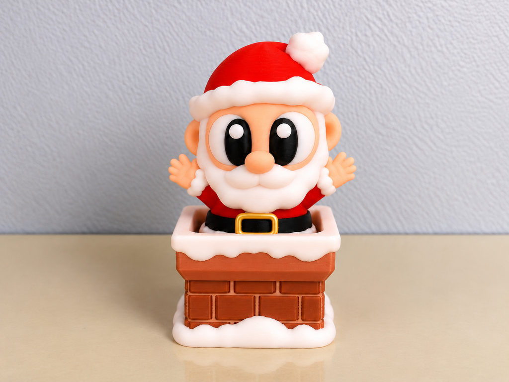 Santa in Chimney Clicker