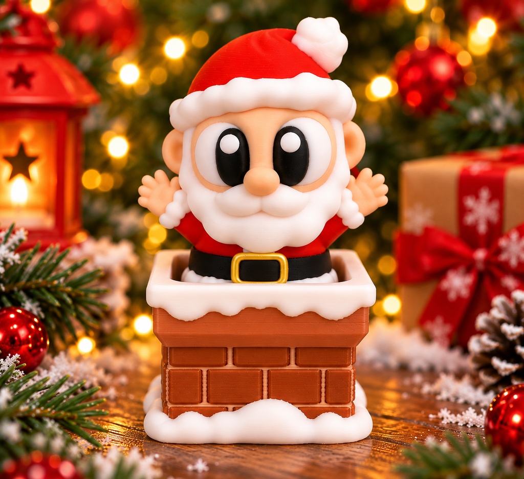Santa in Chimney Clicker