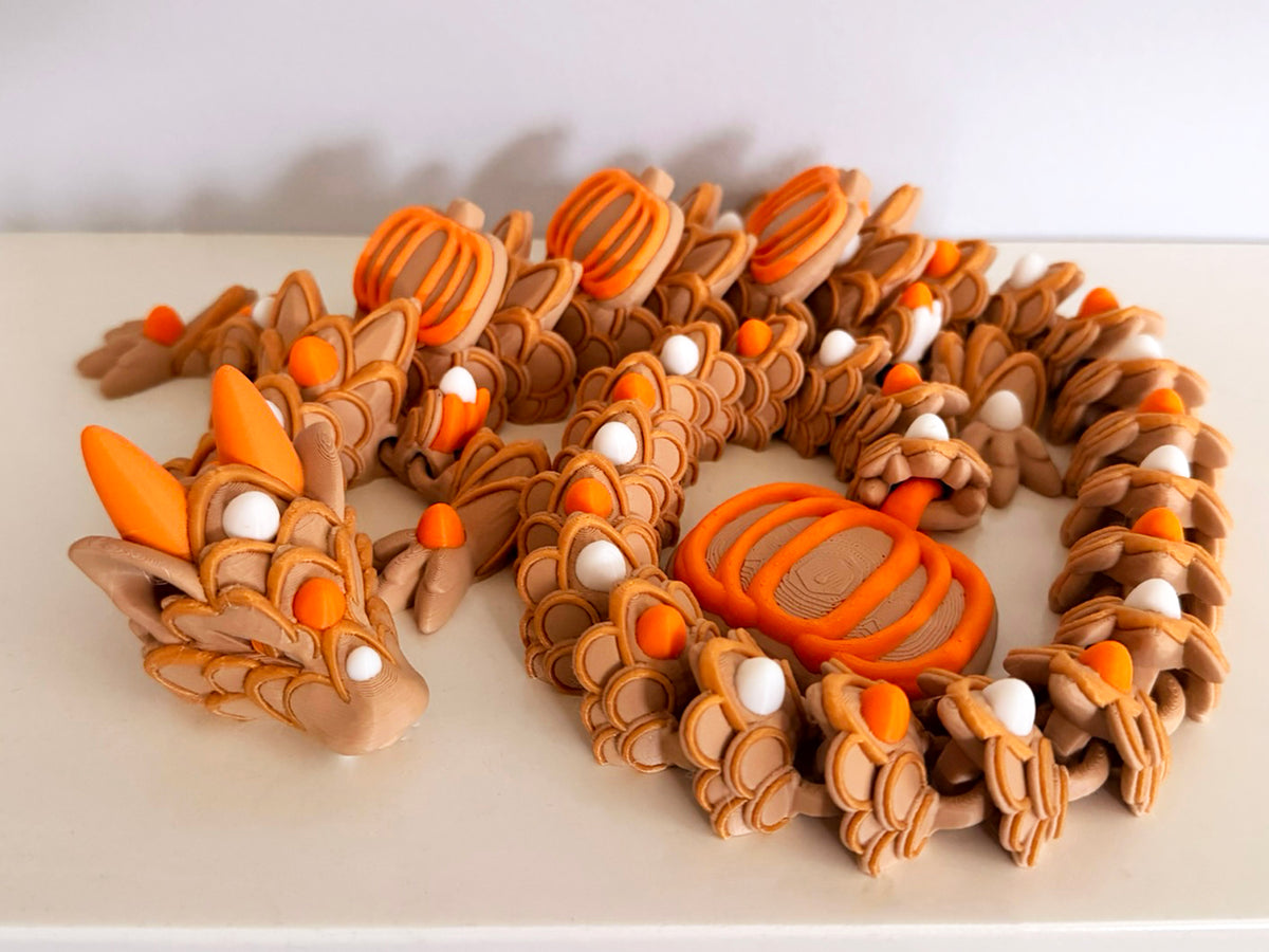 Cinderwing3D Pumpkin Spice Latte Dragon