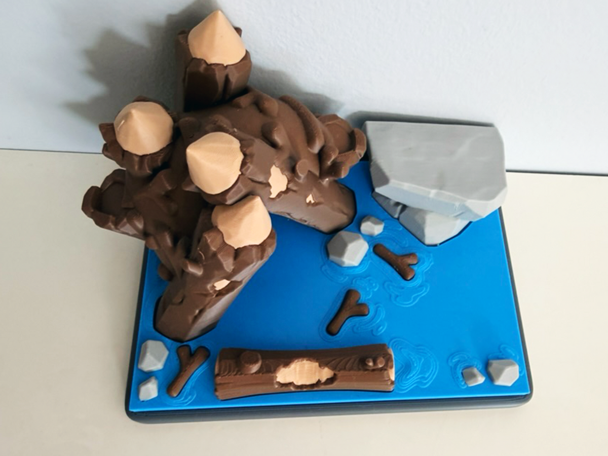 Flexi Beaver and Beaver Dam Playset