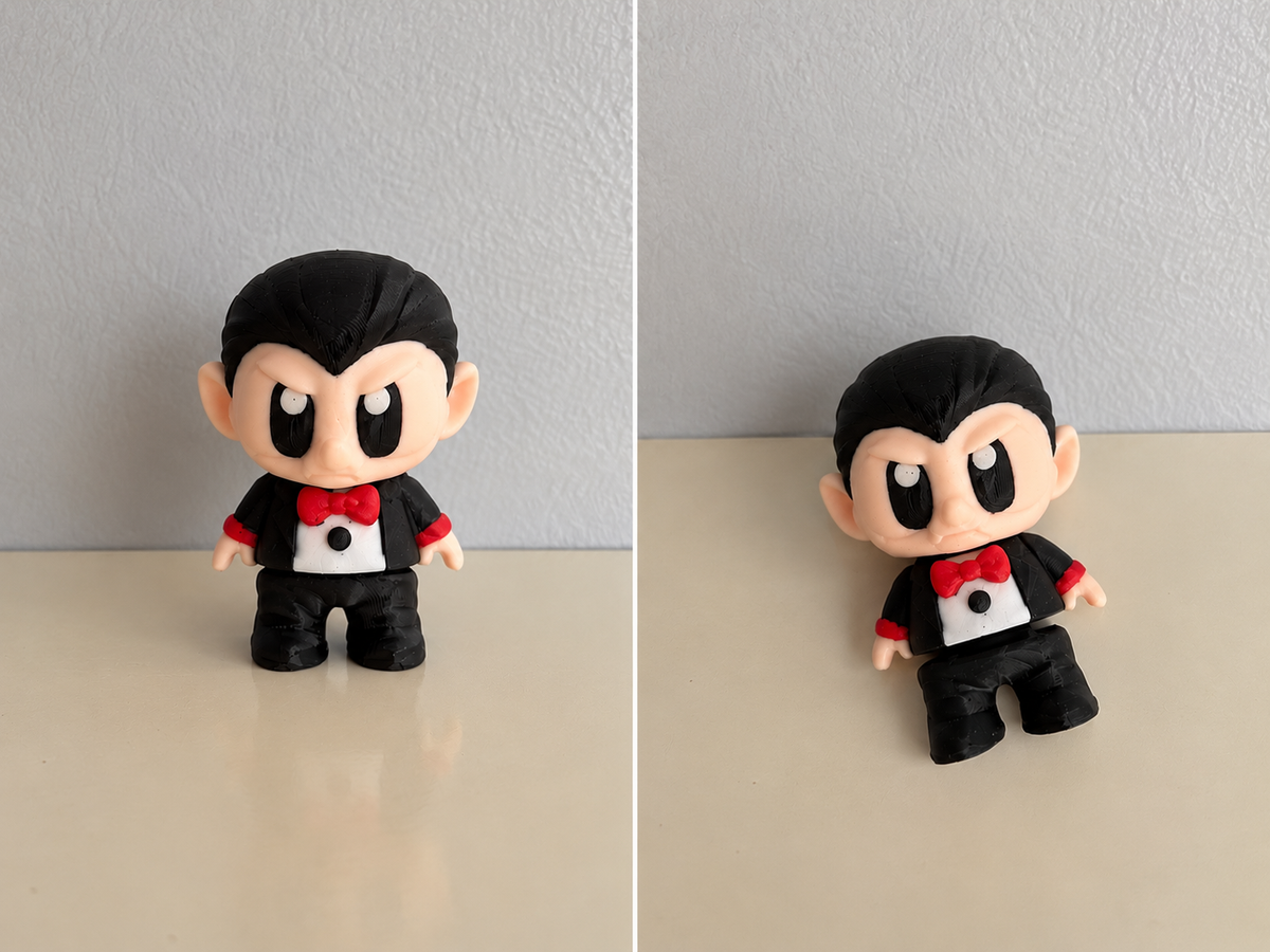 Flexi Dracula and Castle Playset