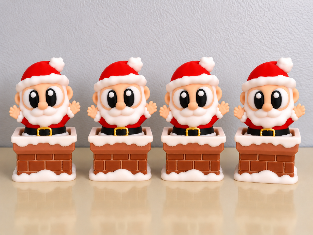Santa in Chimney Clicker