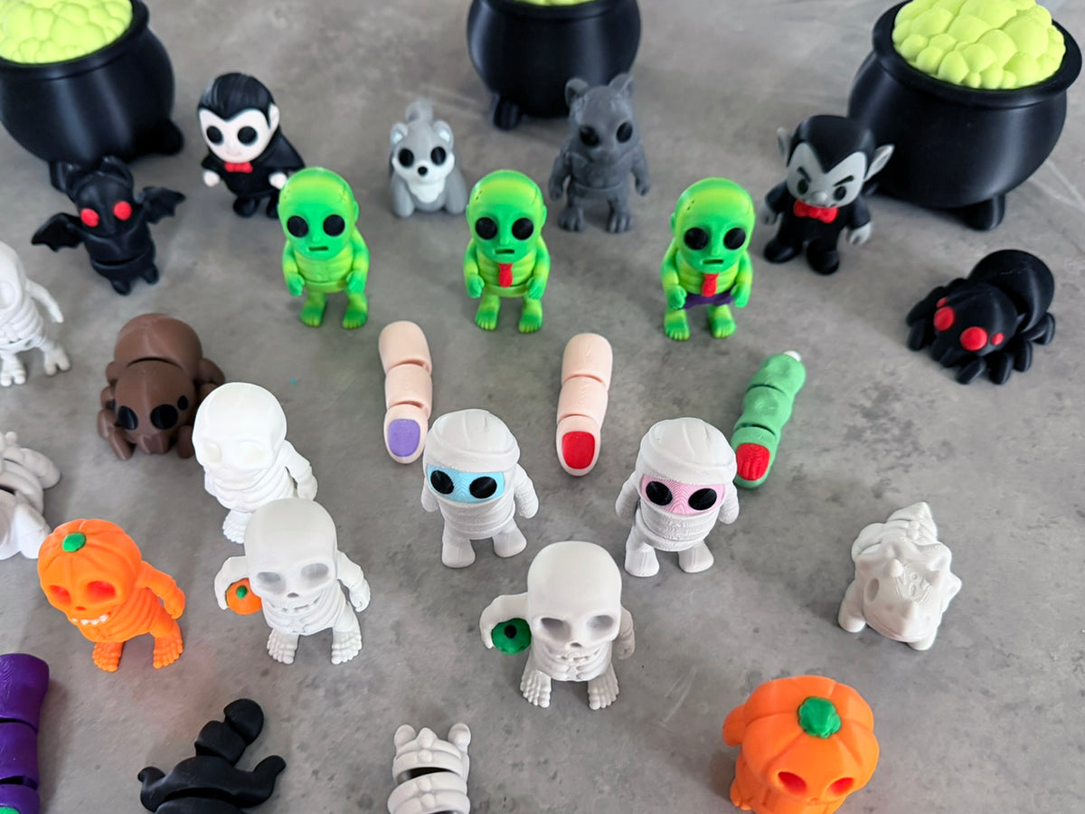 Halloween Flexi Figures